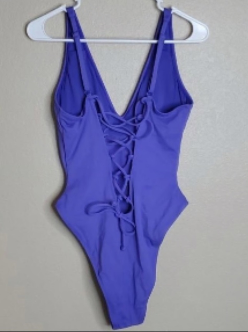 TA3 Plungey V-Neck One-Piece Swimsuit - Picture 4 of 6